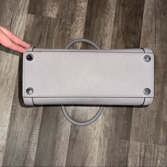 Michael Kors Gray Hand Bag - Picture 6 of 16